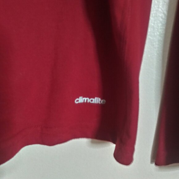 Adidas Cleveland Cavaliers Basketball Climalite Long Sleeve Shirt Maroon Small - Picture 5 of 5